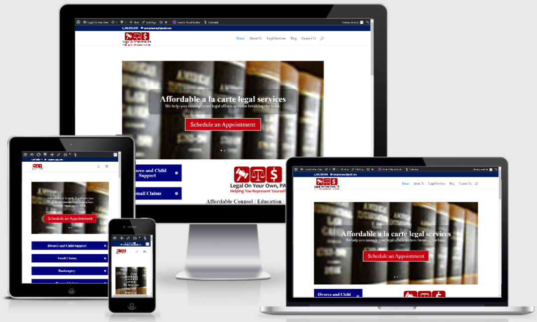 Vision Marketing Law Firm Website